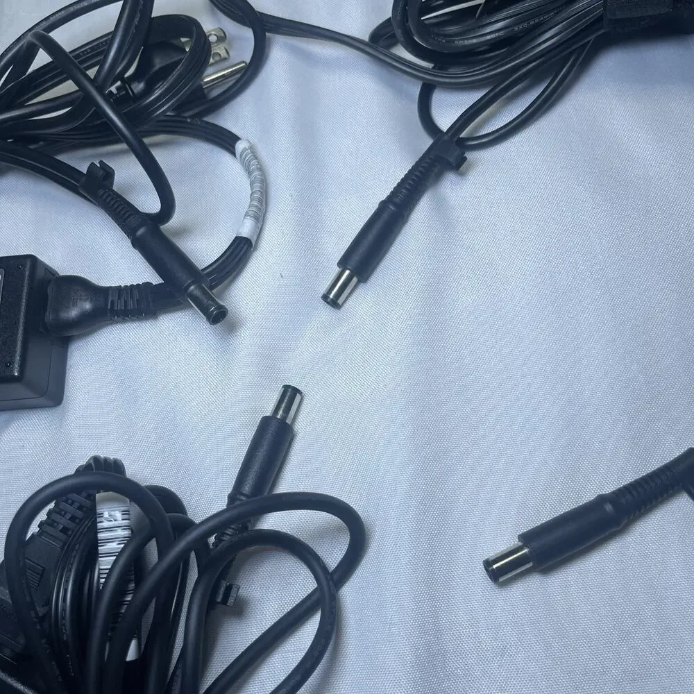LOT OF 4* Genuine HP 65W Laptop Power Supply Adapter 19.5V 3.33A Big Tip 7.4mm